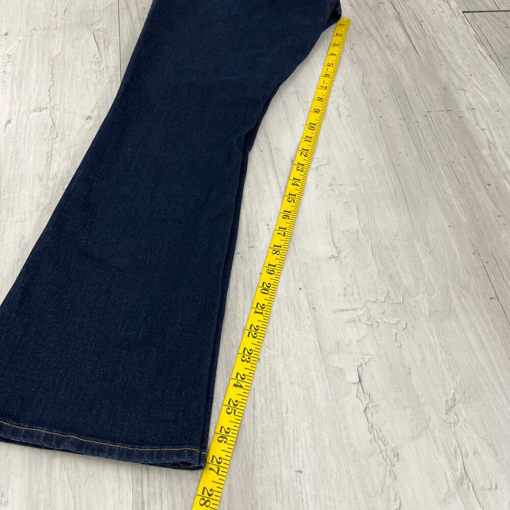 Levi Strauss Signature Denim Blue Bootcut Mid Rise Jeans 10S Casual Everyday - Picture 7 of 7
